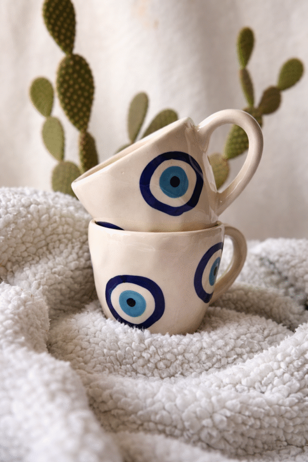 Evil Eye Creamic Mug